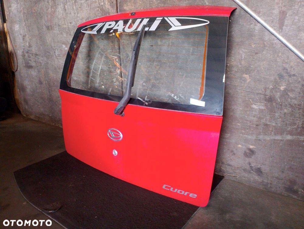 KOMPLETNY TYŁ DAIHATSU CUORE VI R29 KLAPA ZDERZAK LAMPY - 9