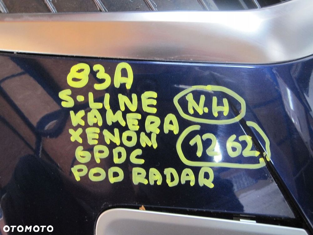 ZDERZAK AUDI Q3 83A S-LINE KAMERA 6 PDC XENON PRZEDNI - 15