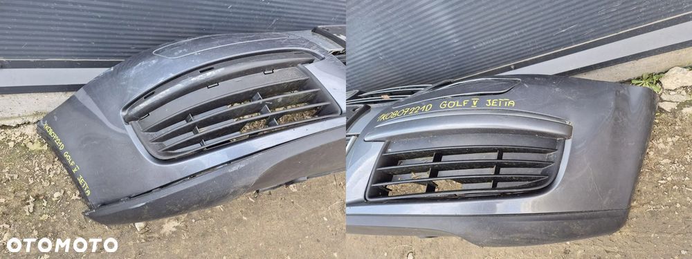 ORYGINALNY ZDERZAK TYLNI PRZEDNI VW GOLF V - 38