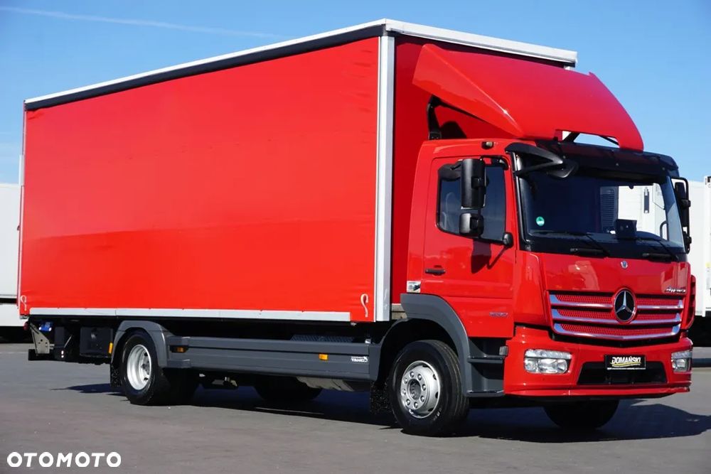 Mercedes-Benz ATEGO / 1530 / ACC / E 6 / FIRANKA + WINDA / ŁAD.7855 KG / 18 PALET - 1