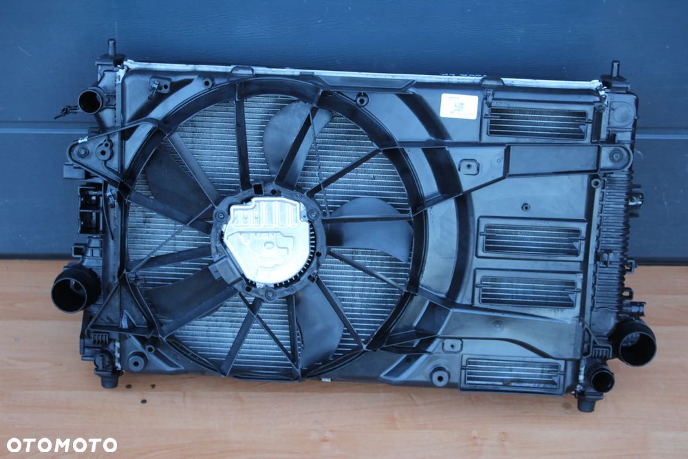 KOMPLET CHŁODNIC WODY KLIMATYZACJI INTERCOOLER WENTYLATOR OPEL INSIGNIA B 1.5 TURBO B15XFT MANUAL