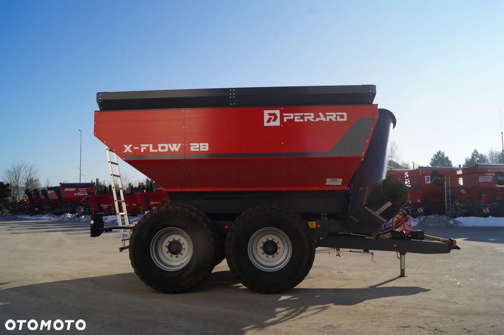 PERARD Przyczepa Wóz Przeładowczy X-Flow 28  34m3 - 9