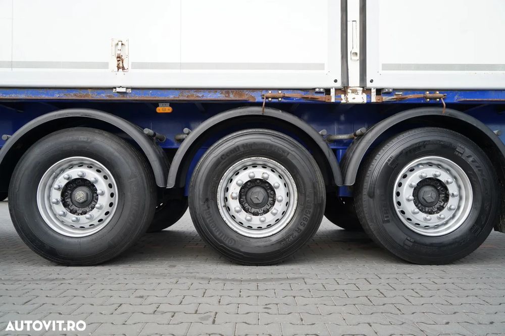 LeciTrailer / CONTAINER / PODEA REZISTENTĂ / LATERALĂ DESCHISĂ / - 30