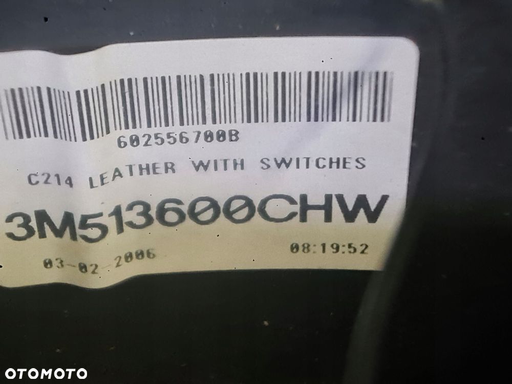 kierownica skórzana multifunkcja 3m513600chw ford c-max mk1 - 2