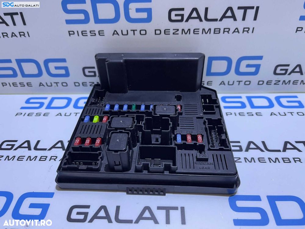 Modul Calculator Tablou Panou Relee Sigurante Nissan Qashqai 2007 - 2013 Cod 284B7-JD00B 284B7JD00B 519228324 1018625010 - 1