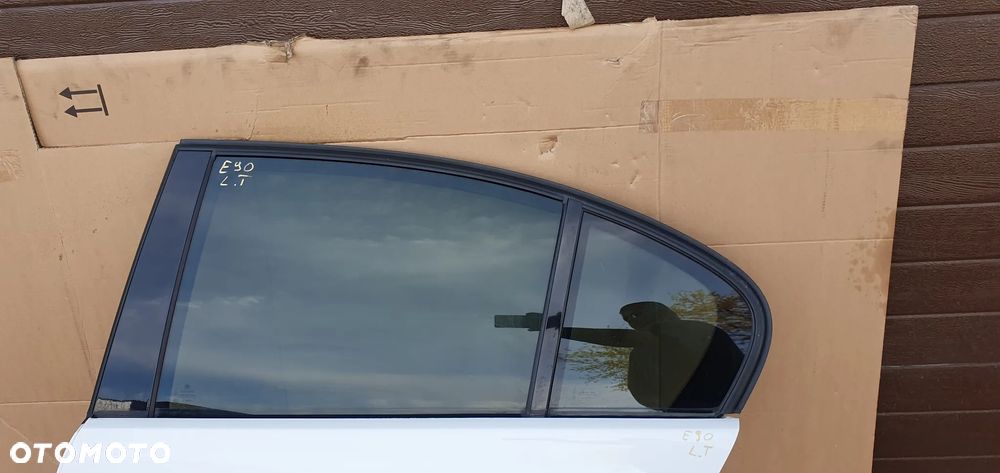 Drzwi lewy tył tylne lewe BMW 3 E90 ALPINWEISS - 4