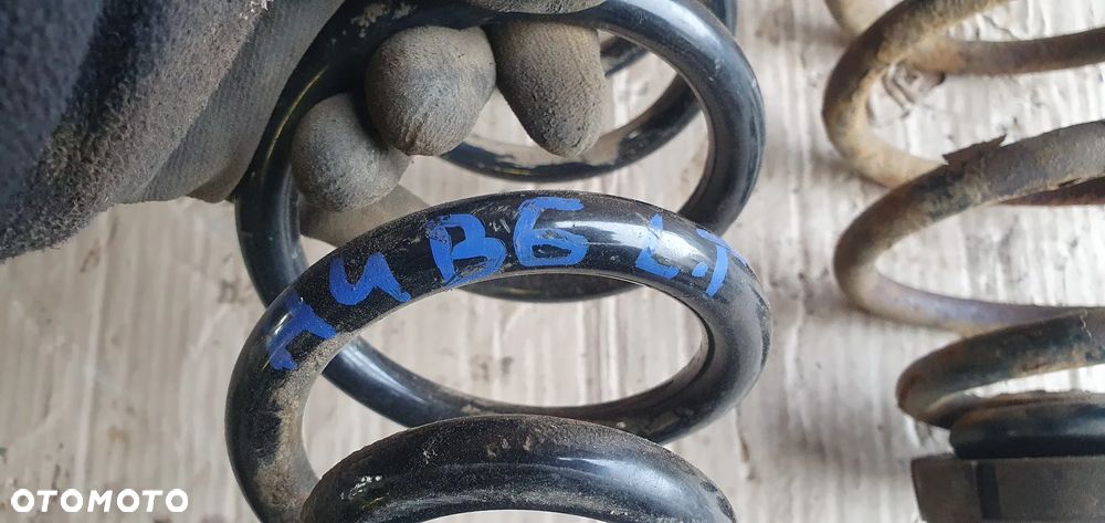 Sprężyny sprężyna tył tylne 2SZT Audi A4 B6 Sedan - 4