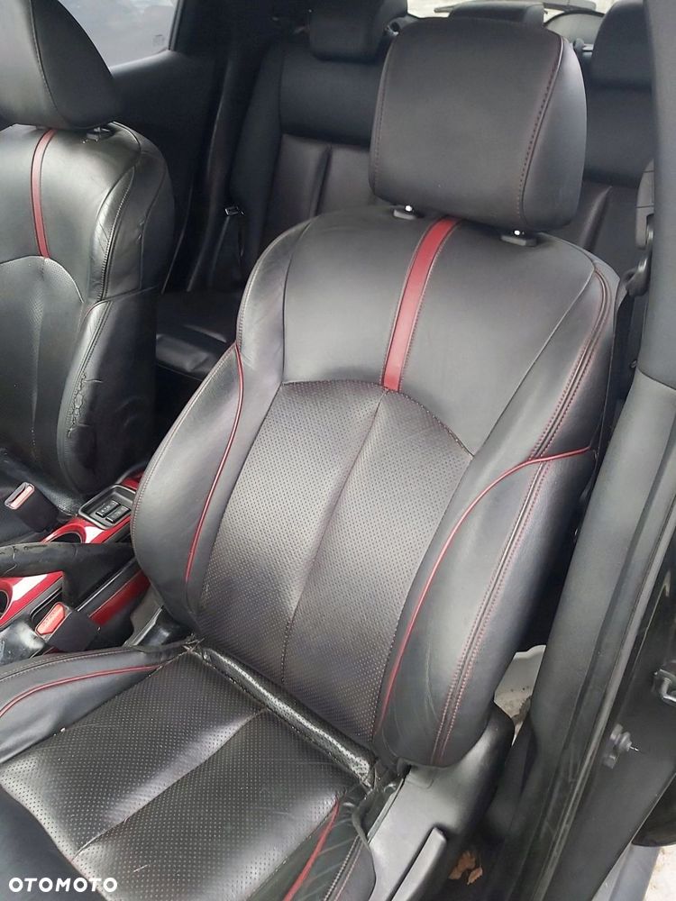 Nissan JUKE I F15 Lift Fotel przód tył lewy prawy kanapa Komplet SKÓRA - 9