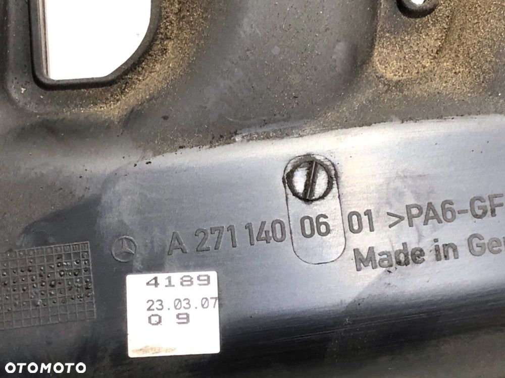 KOLEKTOR SSĄCY  MERCEDES-BENZ KLASA C (W204) 2007 - 2015 C 200 Kompressor (204.041) 135 kW [184 KM] - 4