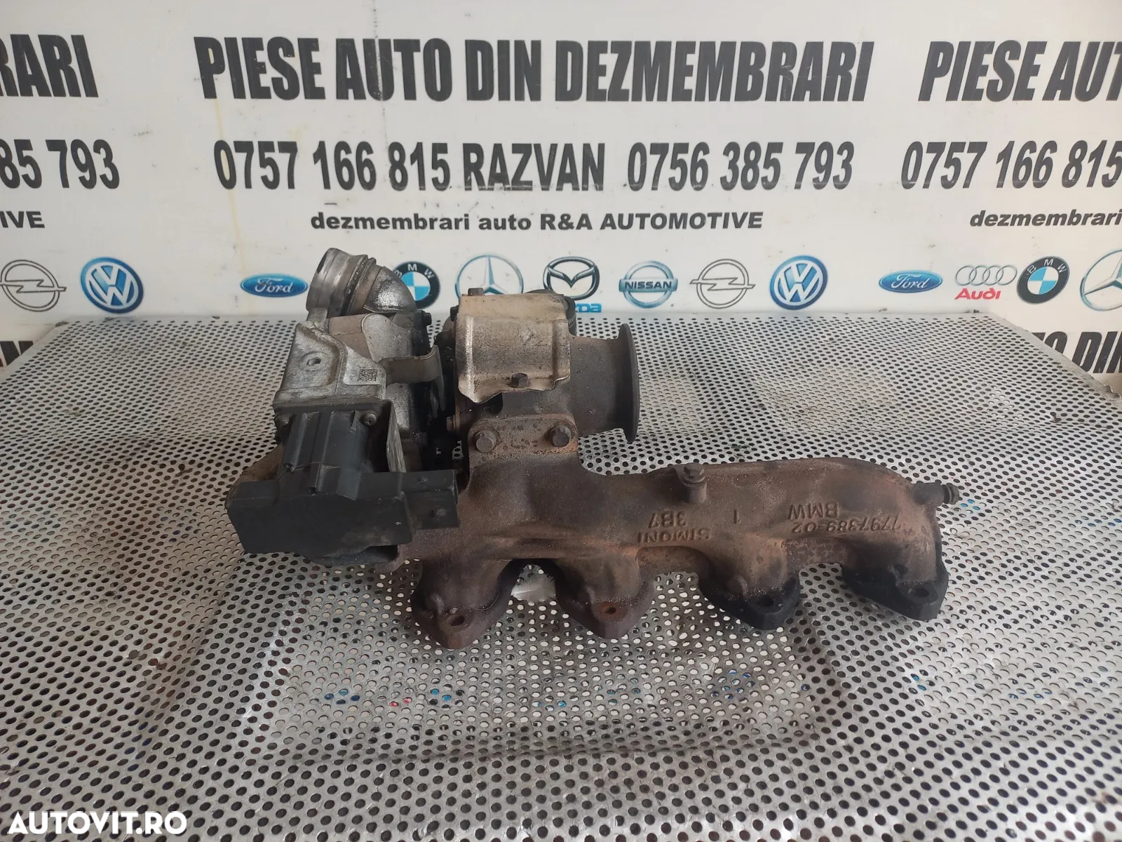 Turbina Turbo Turbosuflanta Bmw X3 E83 X1 E84 2.0 D Motor N47 177 Cai Cod    E90 E91 E87 E60 Etc. D - 3