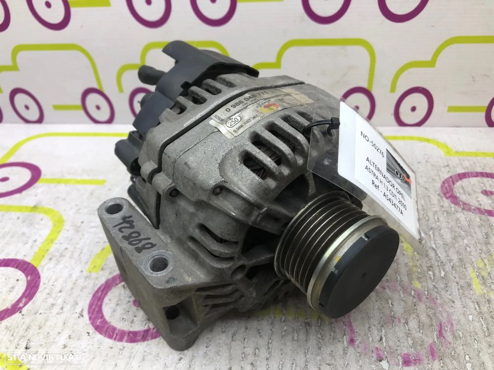 Alternador OPEL ASTRA H 1.3 CDTi 16V Ref. A543477A - NO. 50278 - 1
