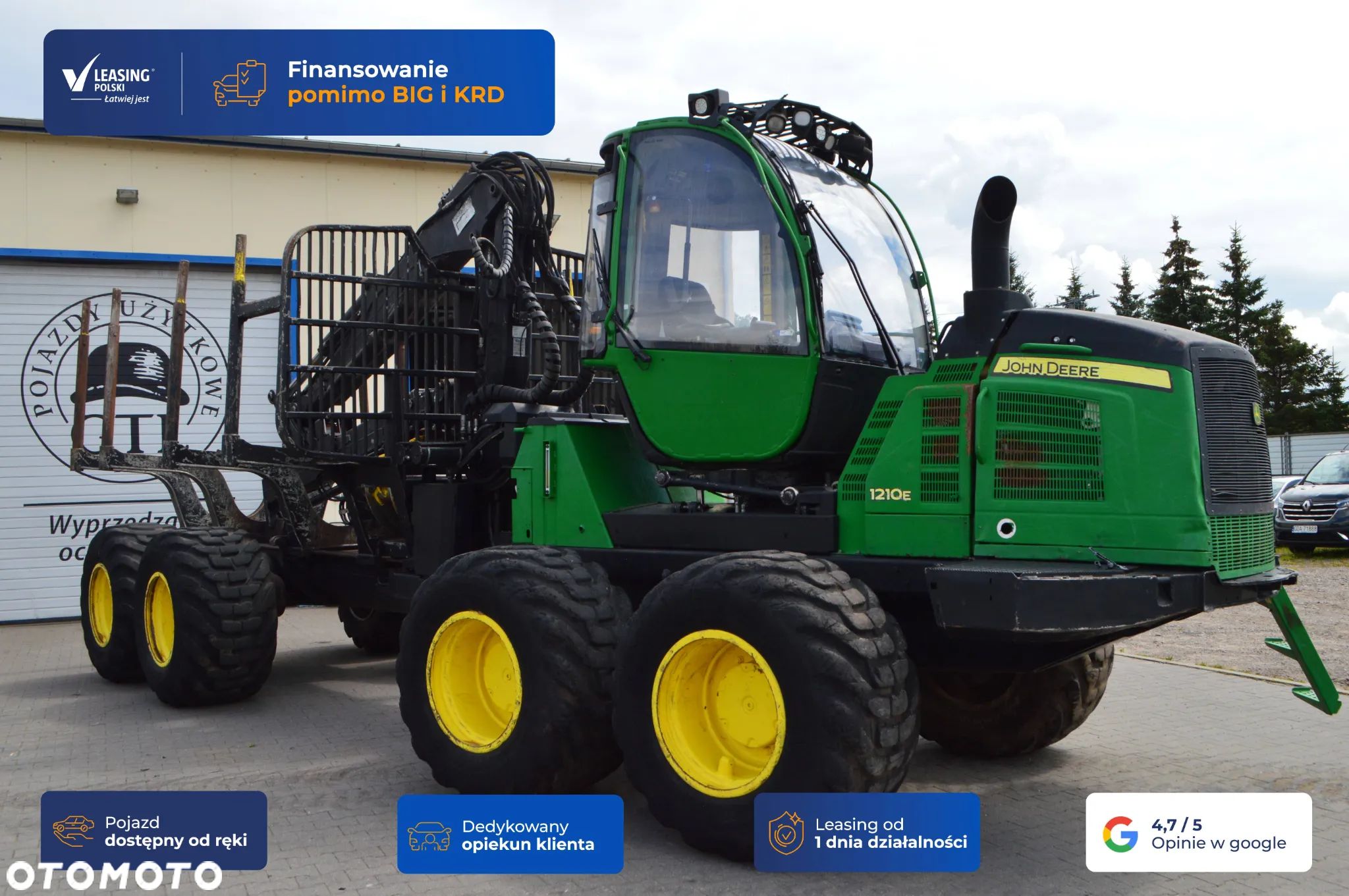 John Deere 1210E - 1