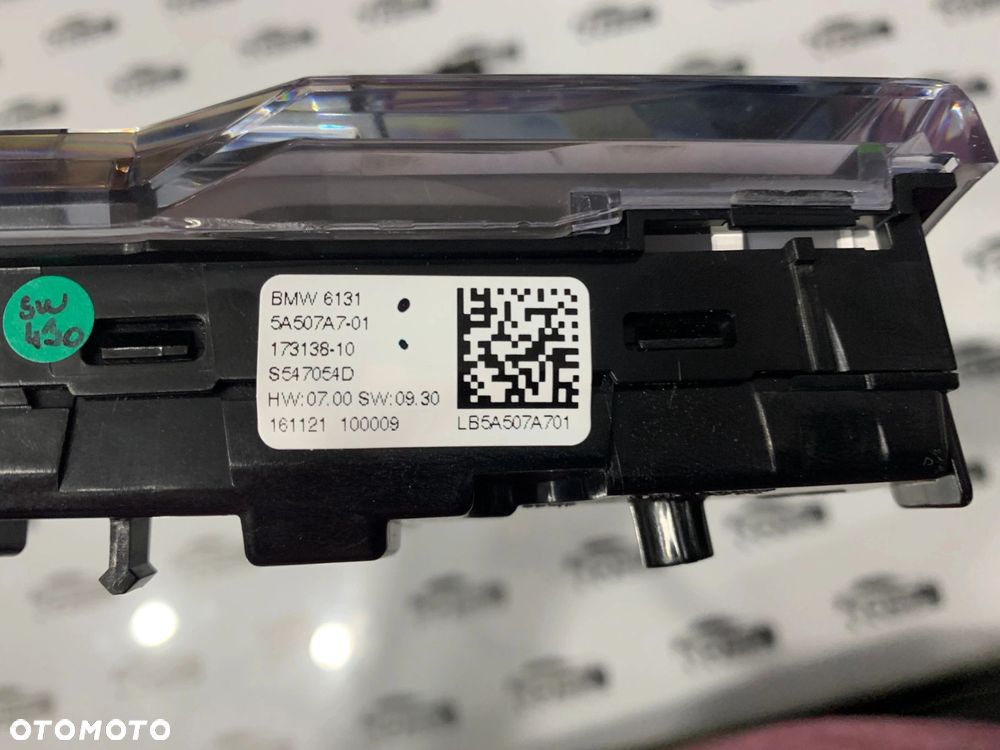 DOTYKOWY PANEL PRZEŁĄCZNIK ŚWIATEŁ BMW 7 G70 I7 G70 5A507A7 - 6