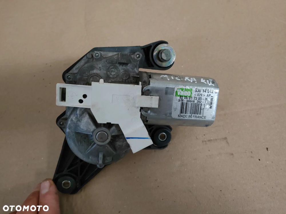 Nissan Micra k12 lift SILNICZEK WYCIERACZKI TYŁ 53014012 - 3