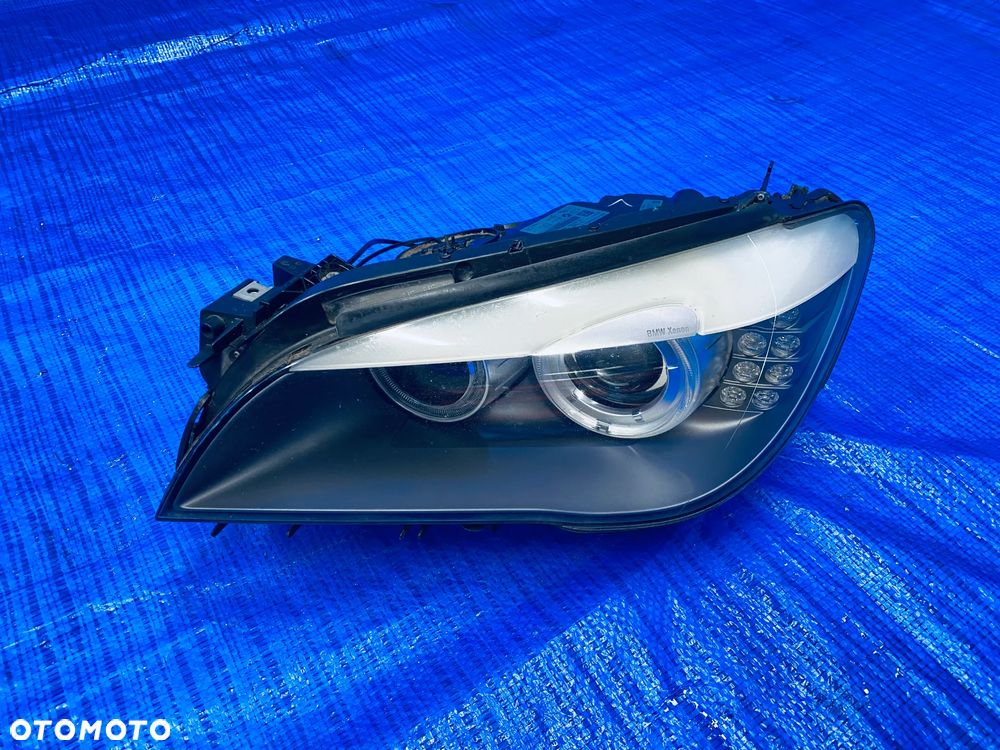 REFLEKTOR LAMPA LEWA PRAWA LEWY PRAWY PRZÓD PRZEDNIA XENON KSENON BI-XENON NIESKRĘTNY BMW 7 F01 F02 PRZEDLIFT 11R ; 7182140 7182139  61337182140 61337182139 ORYGINAŁ EUROPA - 10