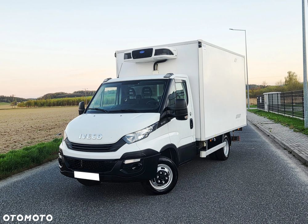 Iveco DAILY 35C16 2.3 160 PS 2018 CHŁODNIA Carrier PULSOR 400 IZOTERMA KONTENER WIDNA DHOLLANDIA MOŻLIWY KREDYT LEASING MROŹNIA - 3