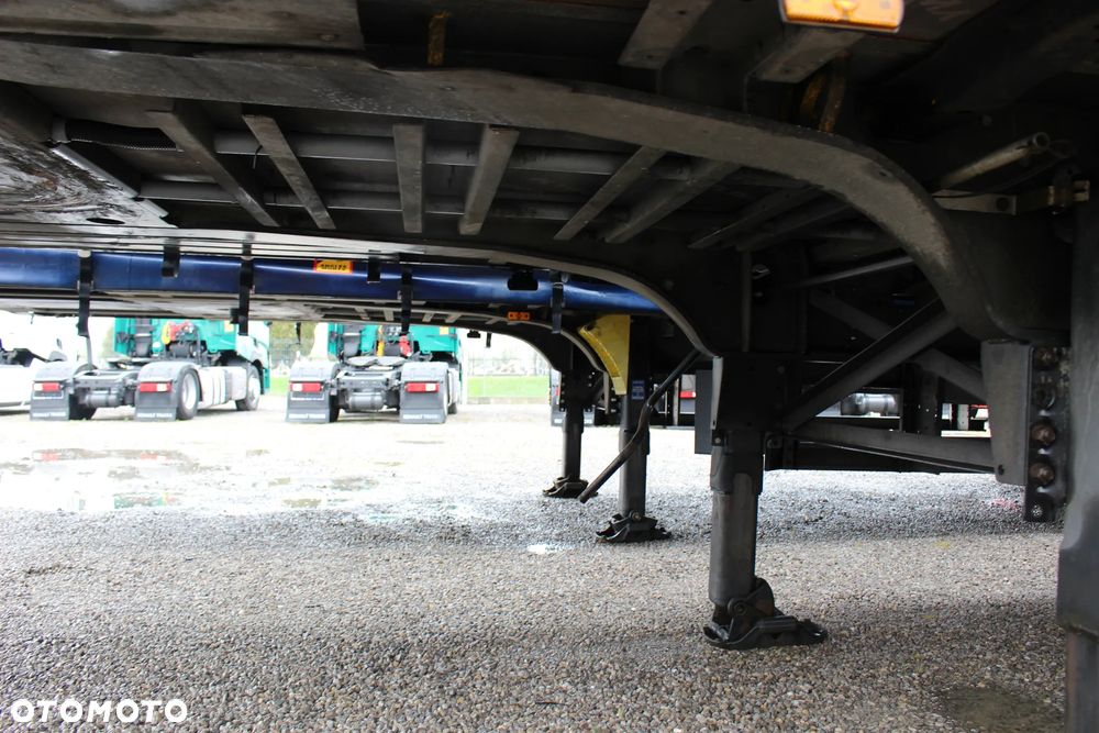 Schmitz Cargobull VARIOS /FIRANKA  /OSIE SCHMITZ / DACH PODNOSZONY/ RAMA OCYNK /SERWIS FR / IDEALNY STAN / - 14