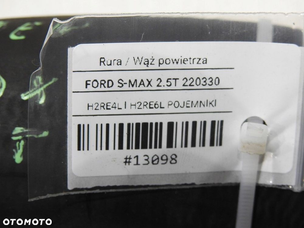WĄŻ RURA INTERCOOLERA FORD S-MAX MK1 2.5 T - 7