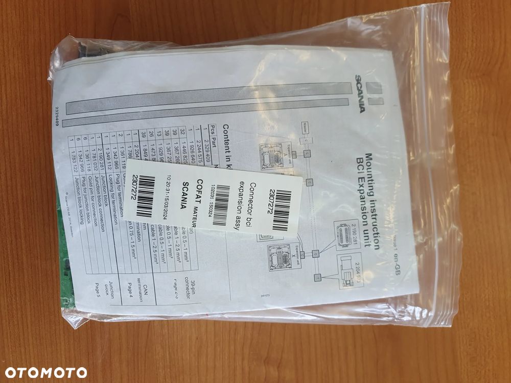 Nowy, sterownik zabudowy BWE BCI SCANIA 2875146 - 4