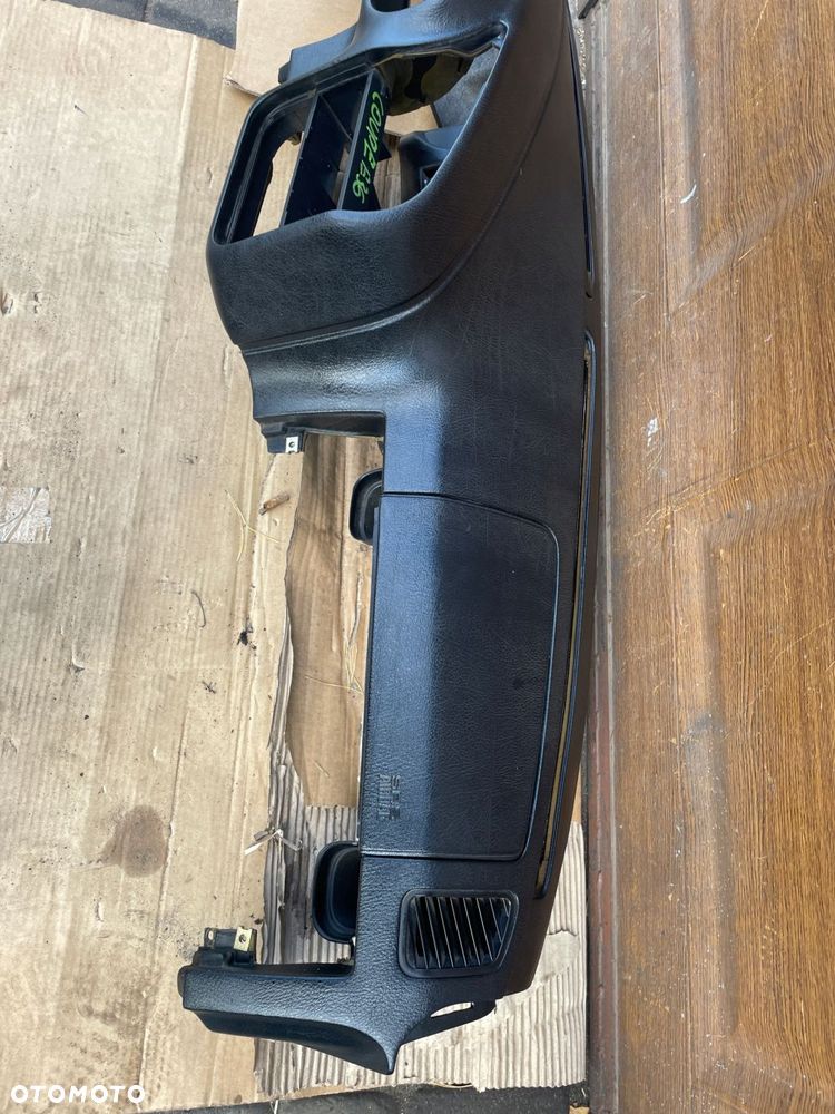 deska rozdzielcza konsola bmw e36 coupe cabrio czarna pod airbag - 3