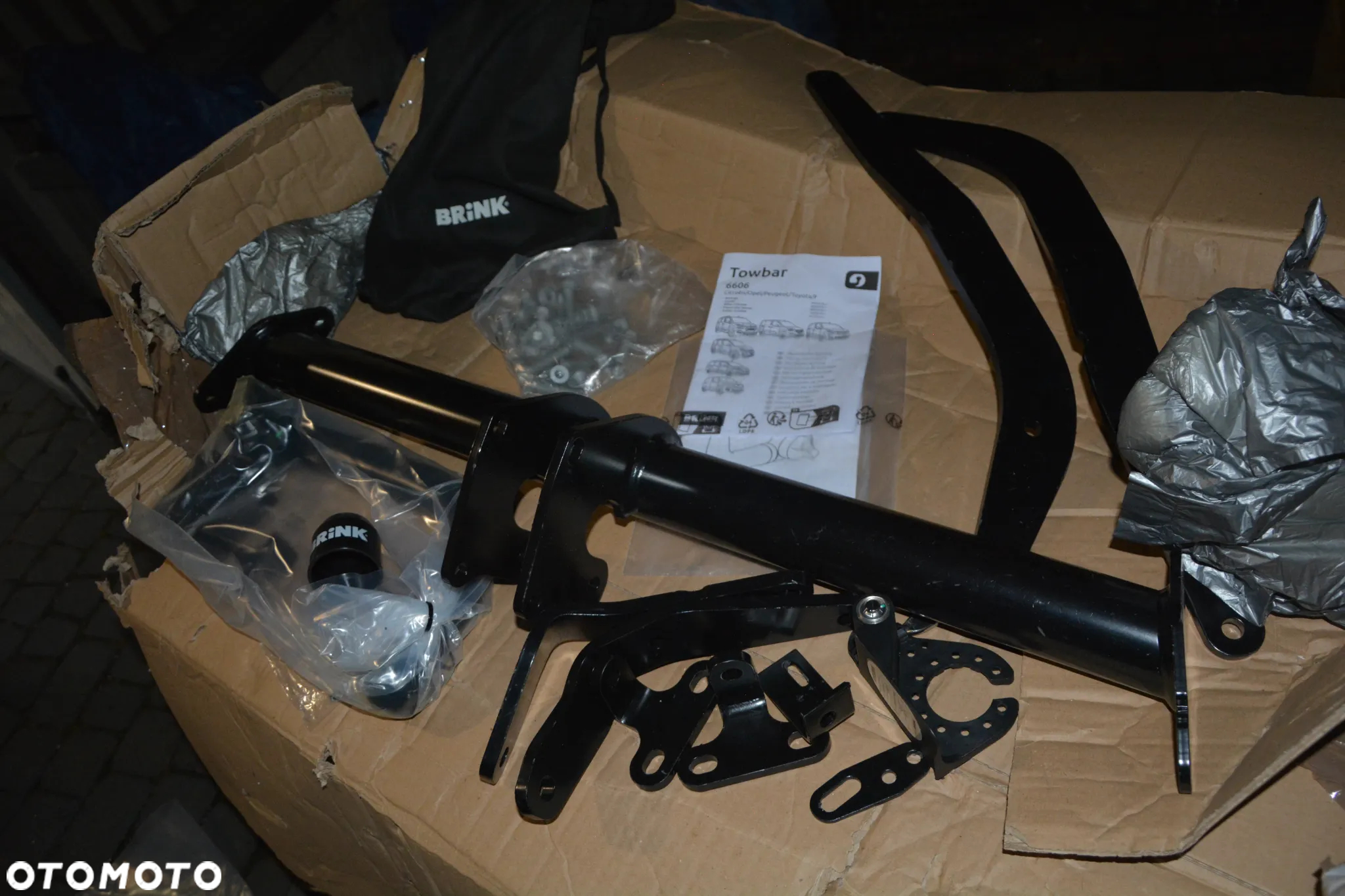 Citroen Berlingo / Opel Combo/ Toyota Proace /hak holowniczy wypinany na klucz - 3