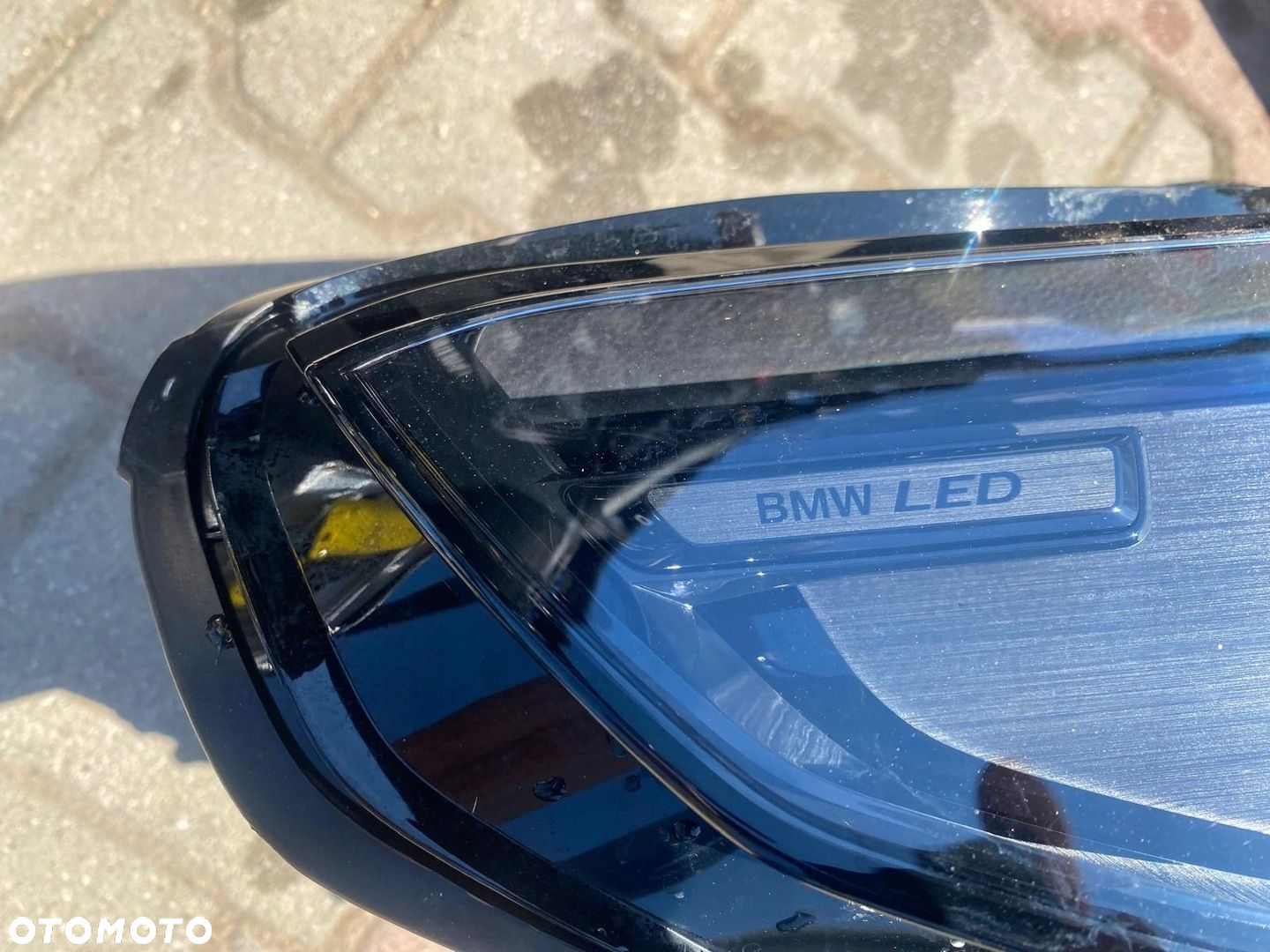 ZDERZAK MASKA LAMPY PAS KOMPLET BMW X1 U11 M PAKIET LED SHADOW BLACK - 5