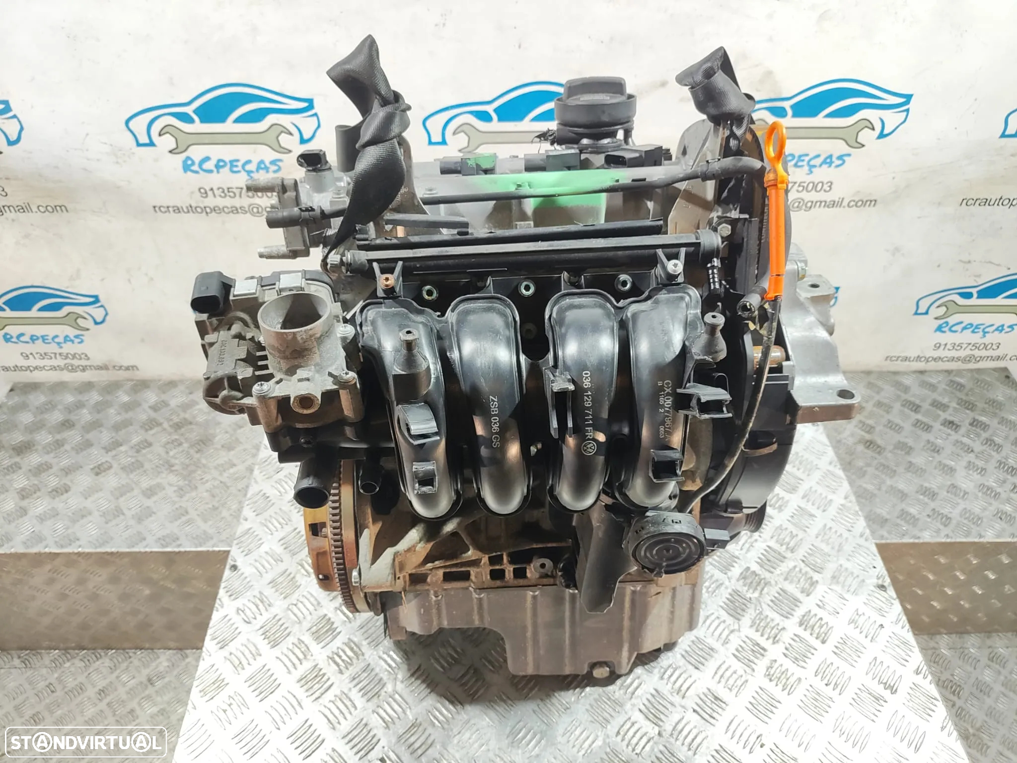 Motor Completo VWAG VW Volkswagen Polo IV 4 9N 1.4i 16v 75cv BKY - 2