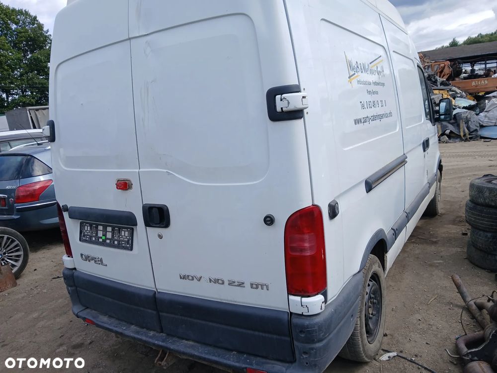 OPEL MOVANO L3H2 maska pokrywa silnika klapa bagażnika zderzak lampa reflektor pas przedni stop - 5