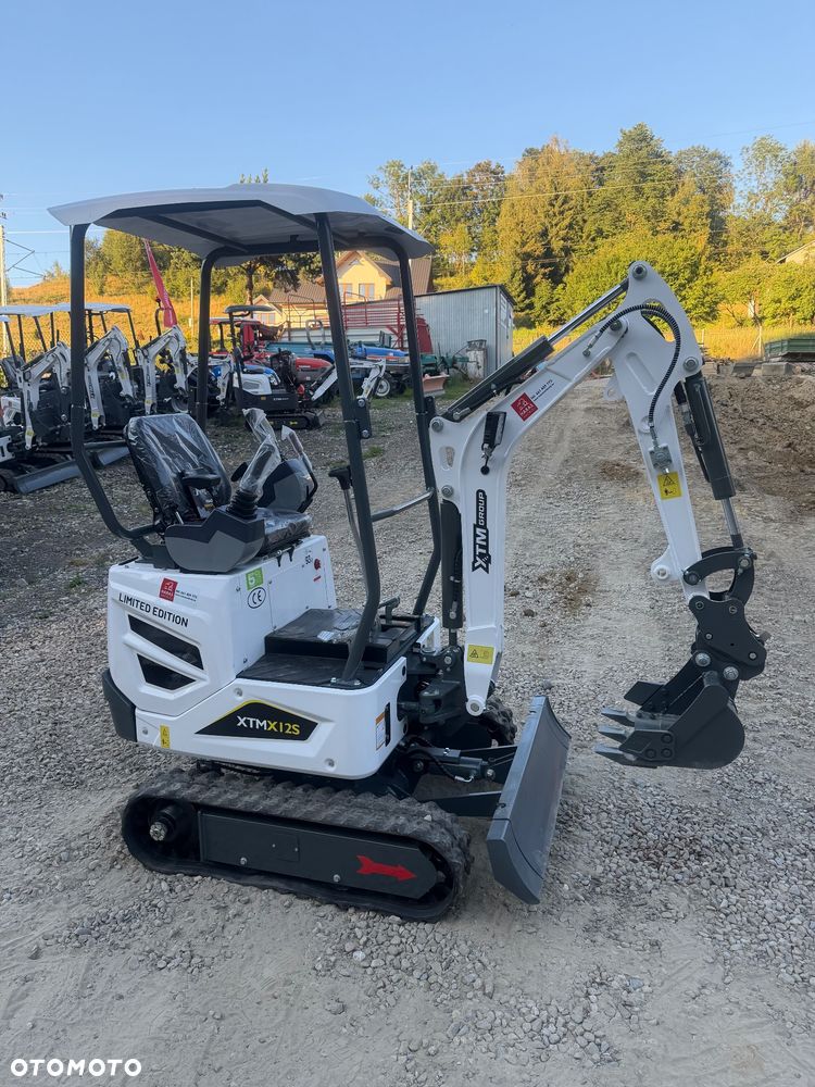 Inny PROMOCJA Mini Koparka XTM X12S NOWA silnik Kubota 3 cylindry GWARANCJA - 5