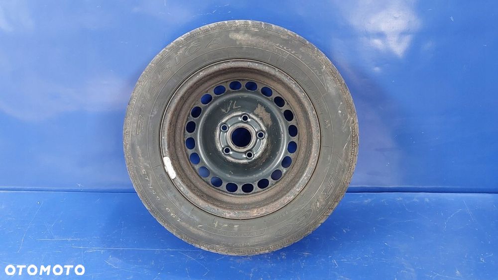 felga stalowa koło zapasowe vw passat b5 15'' 5x112 et37 6j 3b0601027d - 3