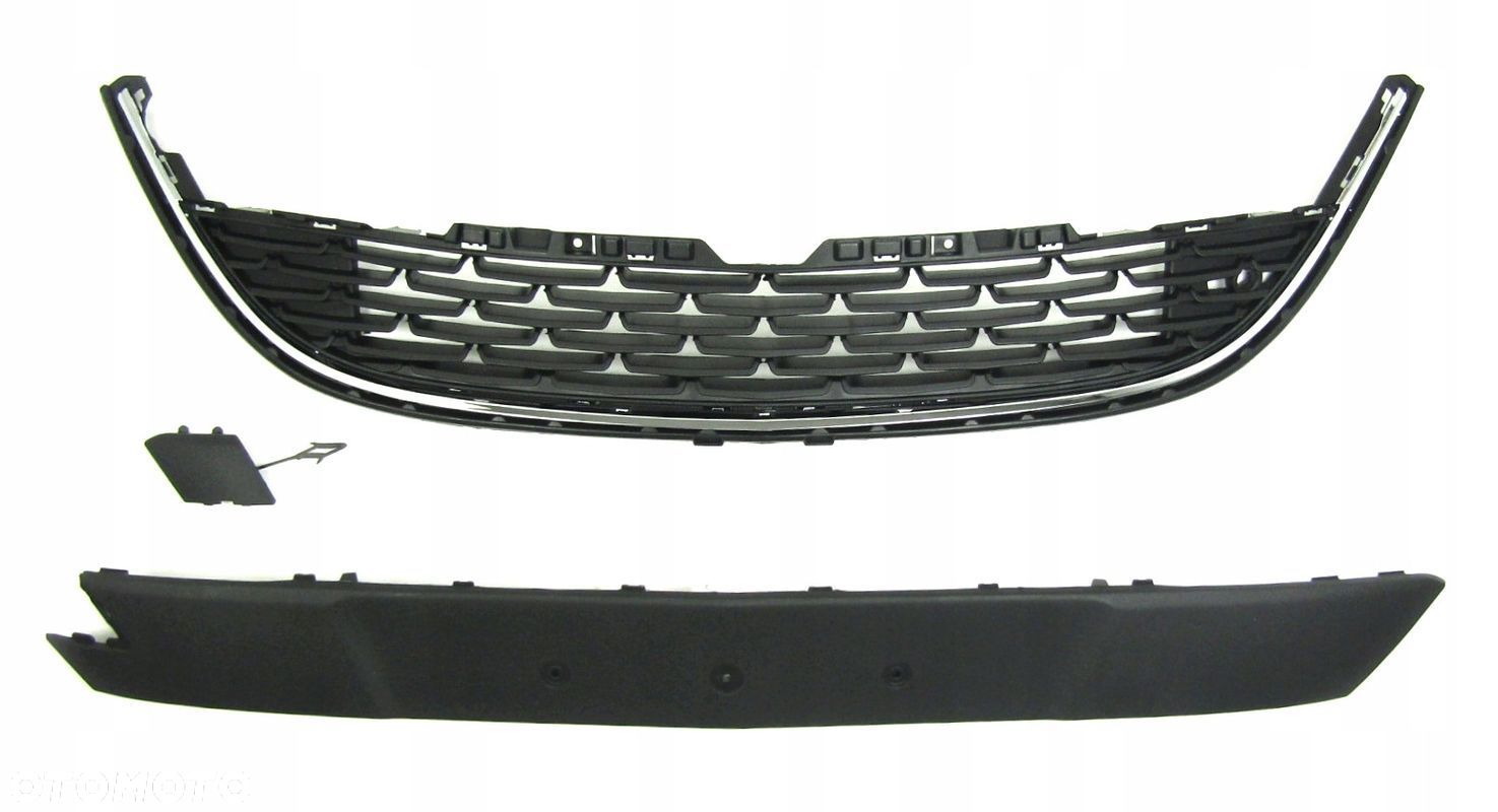 Listwa / Chrom / Kratka w zderzak przedni Opel Astra J 12 - 15 Zestaw ! - 1