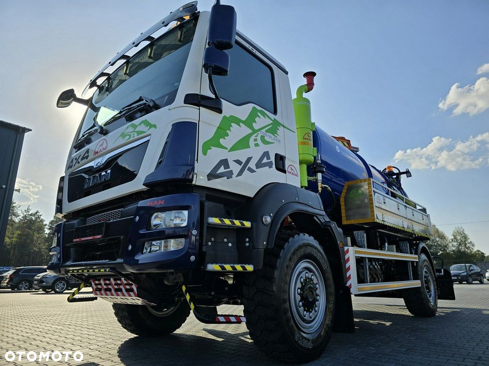 MAN 4x4 WUKO GAMON PW8  do zbierania odpadów płynnych separatorów - 11