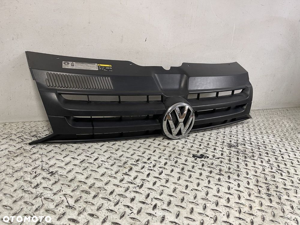 GRILL ATRAPA ZDERZAKA PRZÓD VW T5 LIFT T6 10-15 ORYGINAŁ 7E0853653 - 4