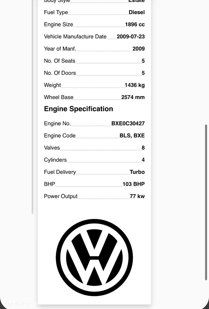 Skrzynia biegów vw golf JCR SEAT LEON III 1.9 TDI JCR - 6