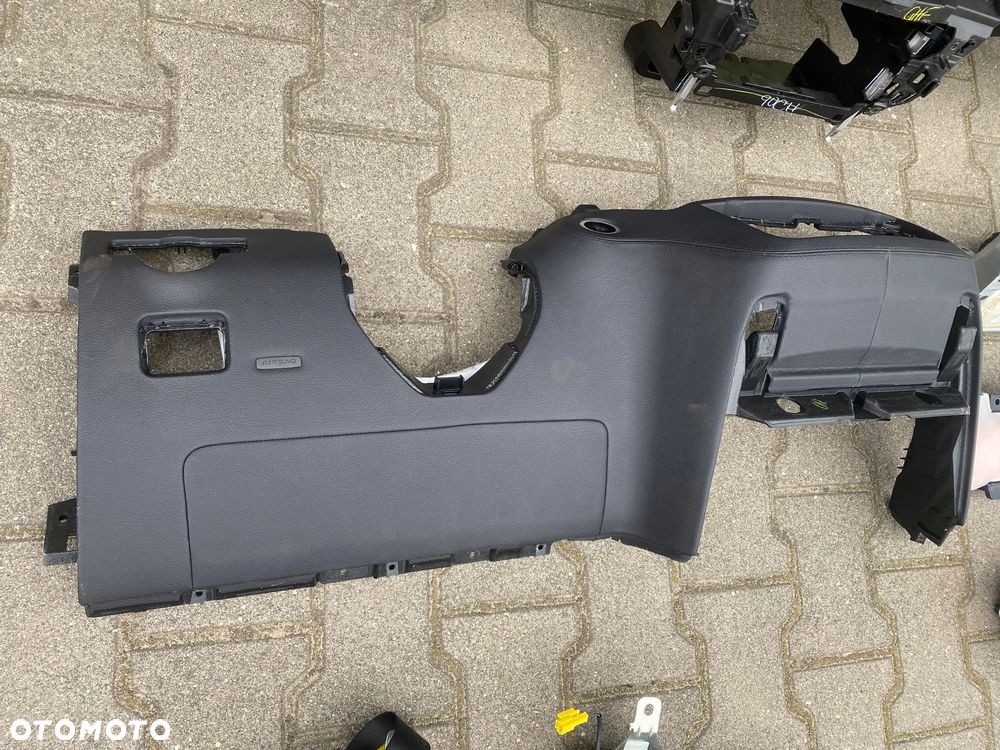 mercedes gle gls 166 konsola poduszki pasy komplet ze skory igla - 2