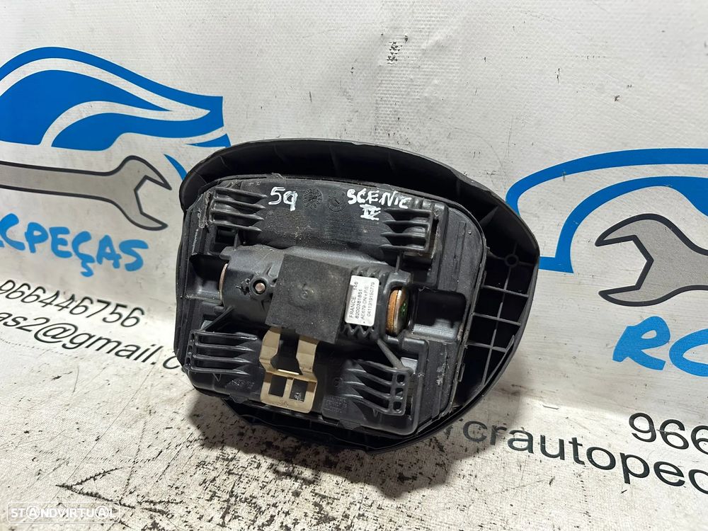 .Airbag Volante Guiador Original Renault 8200381851A 2003 - 2009 - 7