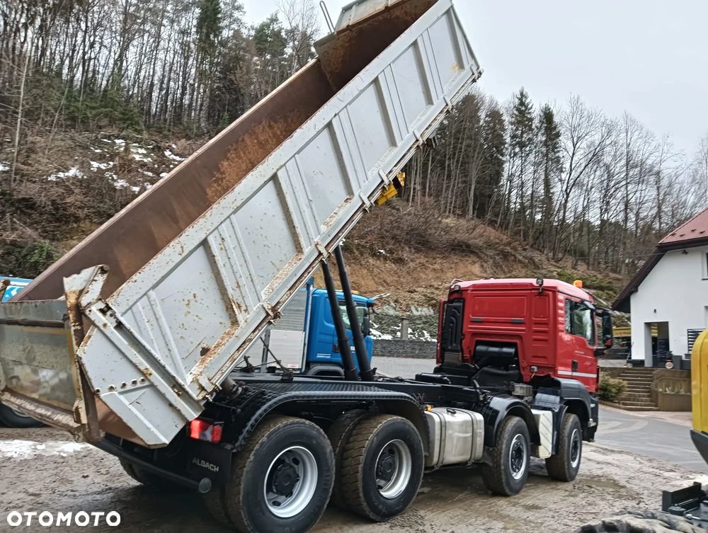 MAN TGS 35.480 8x4 8x4 Wywrotka Trójstronna | Hydroburta | Euro 5 | Resor - 11