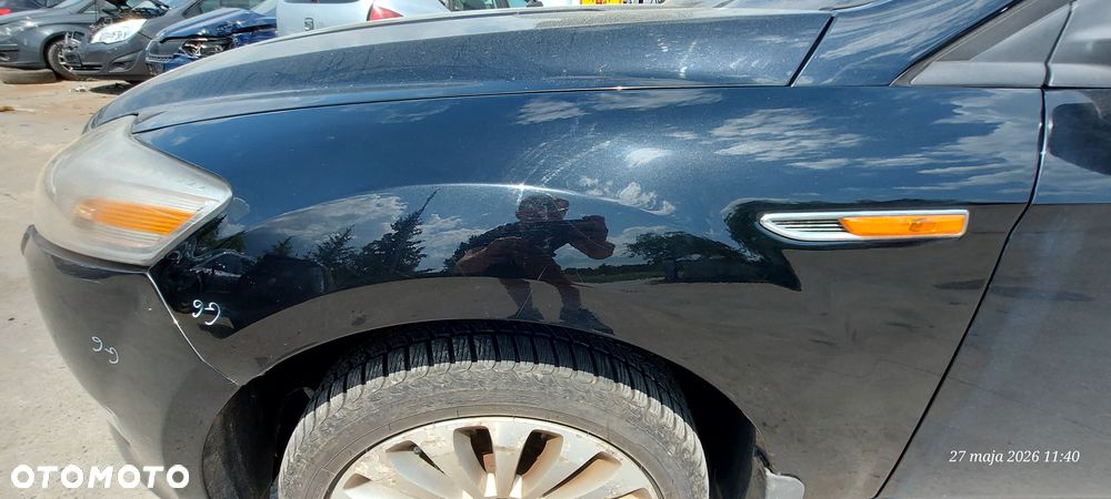 Mondeo Mk4 Błotnik Przód Przedni Lewy Kolor G6 Czarny - 2