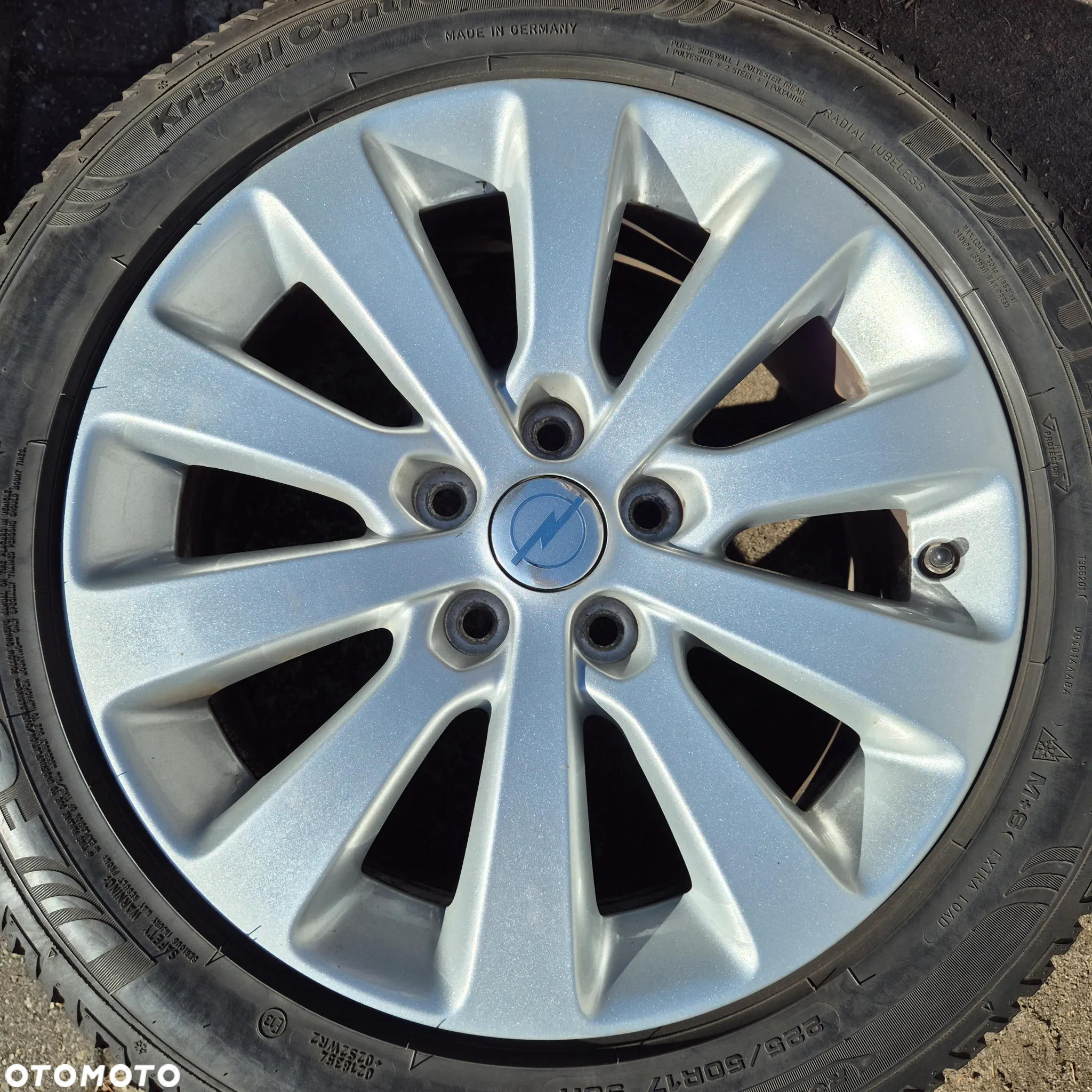 ZIMA KOŁA 225/50 R17 5x115 OPEL ASTRA J CRUZE ORLANDO ZAFIRA INSIGNIA B - 4