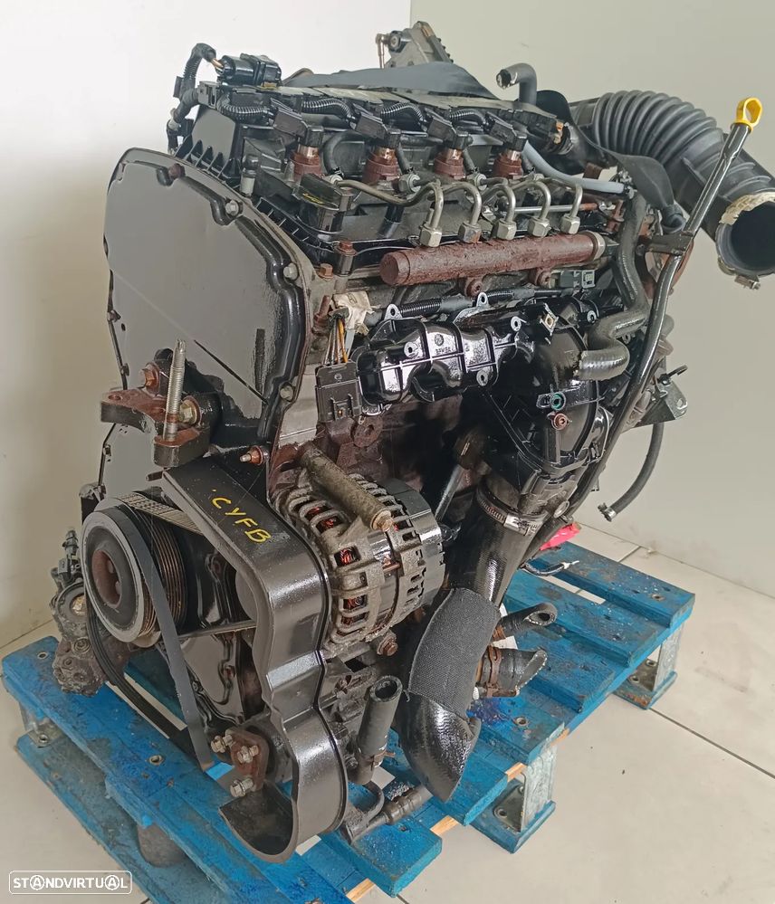 Motor Ford Transit 2.2TDCI 100cv DRFB euro 5 -caixa 6 velocidades CC1R-7002-AD - 3