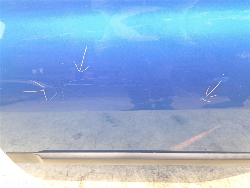 Drzwi tylne lewe Renault Megane II 02-08 Hatchback 5 DRZWI Niebieski TEI45 - 6