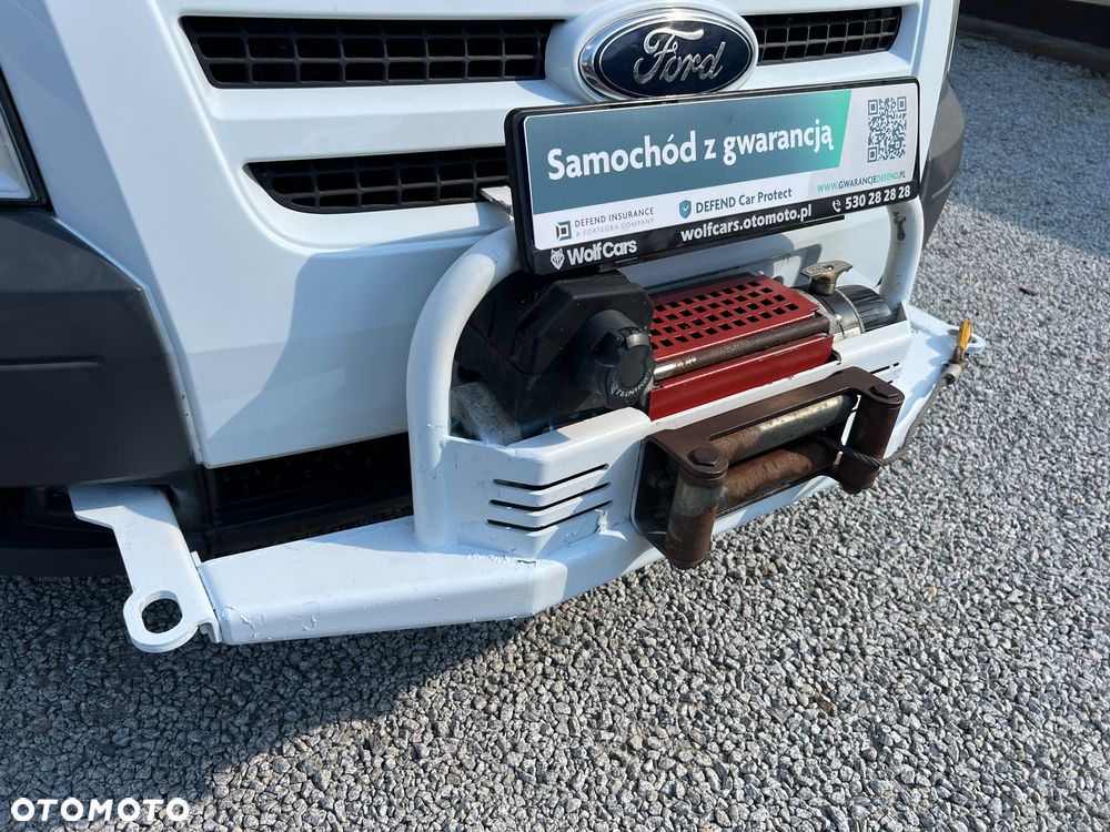 Ford Transit Furgon Brygadowy Doka 6 os. 4x4 AWD 2.4 TDCI 140KM Wyciągarka Webasto HAK - 11