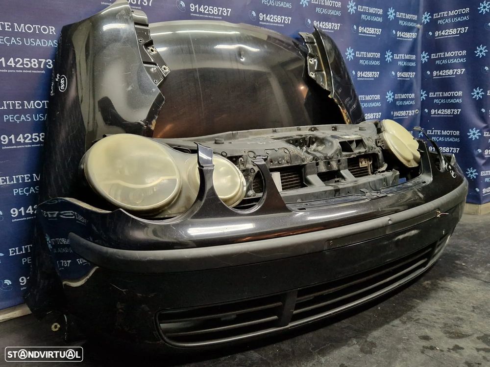 Frente completa usada VW POLO 9N 1.2 capot parachoques oticas radiadores - 1