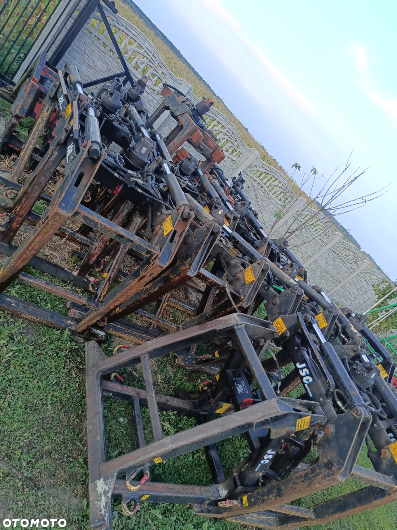 Chwytak do palet+ rotator, kompletny do hds - 9