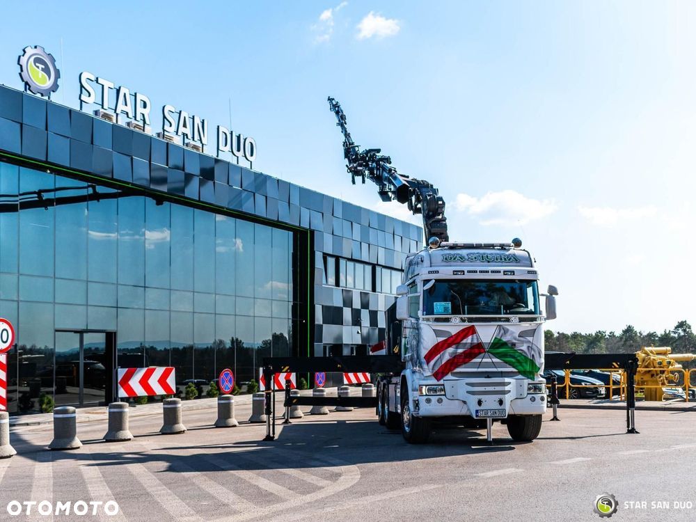 Scania R450 6x4 PALFINGER PK 53002 SH HDS Żuraw Fly Jib Siodło Wciągarka - 3