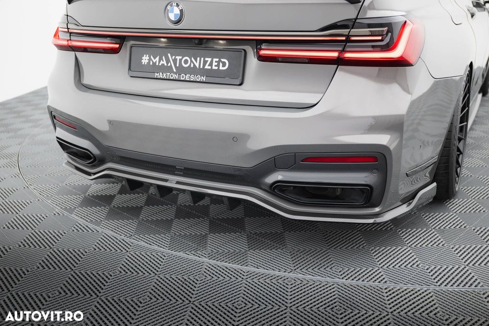 Pachet Exterior Prelungiri compatibil cu BMW Seria 7 G11 LCI Maxton Design Carbon - 14