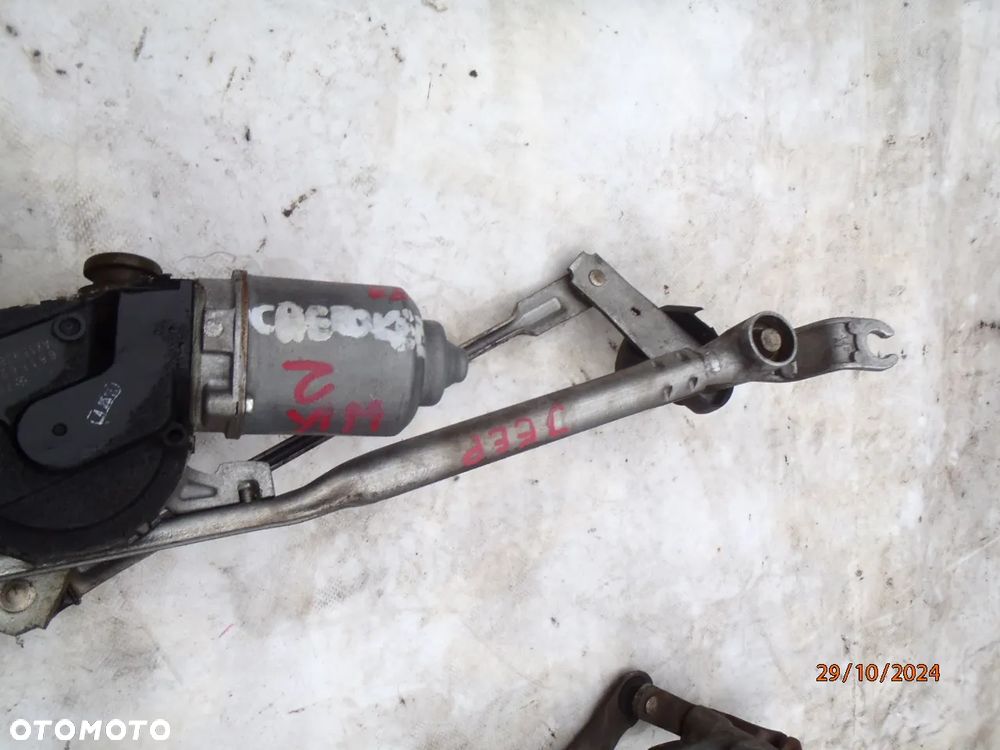 silniczek wycieraczek mechanizm ramiona cięgna cięgno trzpień frez  OEM JEEP GRAND CHEROKEE IV WK2  DODGE DURANGO 14 15 68156254AA 4X 4 ORYGINAL JAK NOWY nie wypracowane - 4