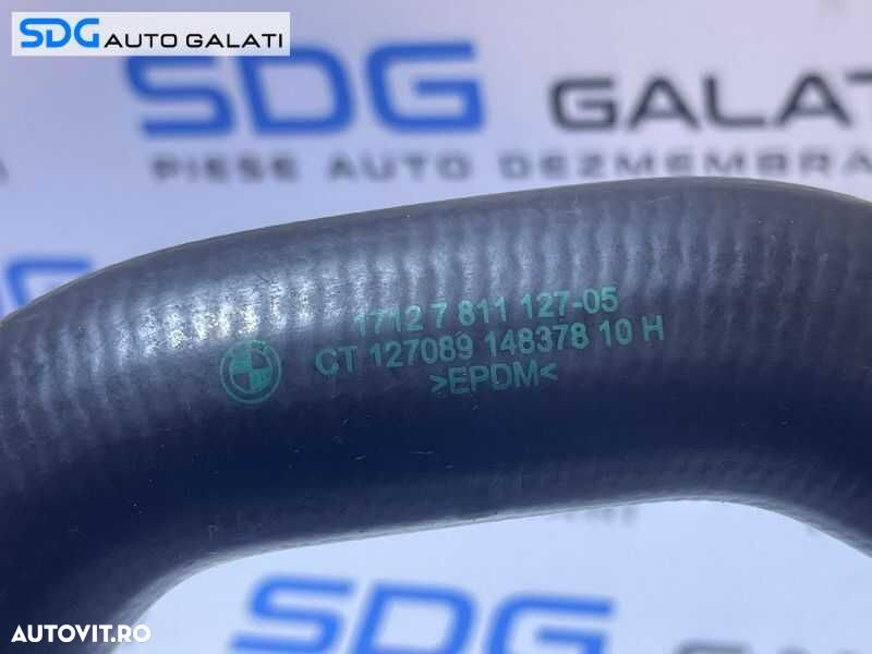Furtun Conducta Radiator Apa BMW Seria 1 F20 F21 116 118 120 125 2.0 D N47 2011 - 2019 Cod 7811127 1712781112705 - 4