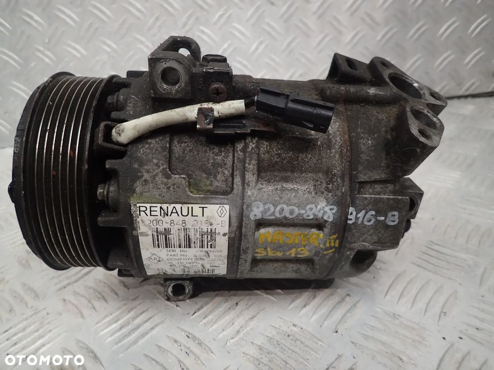 SPRĘŻARKA KLIMATYZACJI TRAFIC III 1.6 8200848916-B