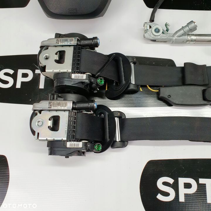 RENAULT MEGANE 4 IV DESKA ROZDZIELCZA KONSOLA KOKPIT PULPIT PODUSZKI AIRBAG AIR BAG PASY KIT SET - 9